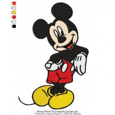 Mickey Mouse 65 Embroidery Designs